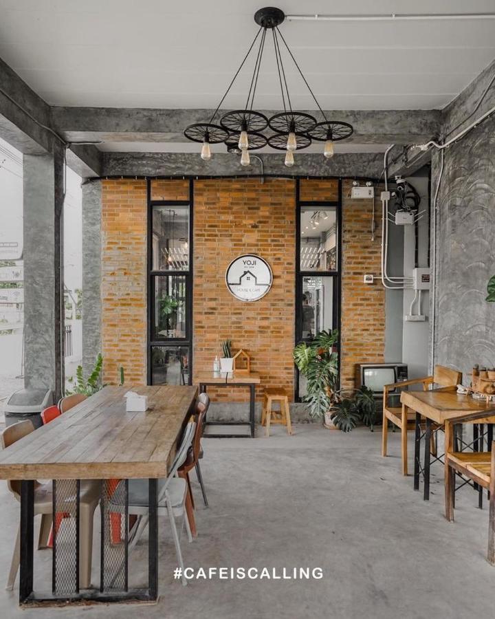 Yoji House And Cafe Hostel Ban Wiang Exterior photo